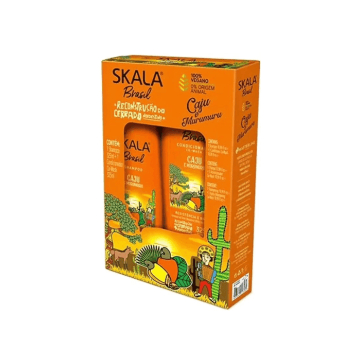 Skala Brasil Kit Caju E Murumuru Shampoo + Conditioner 650ml