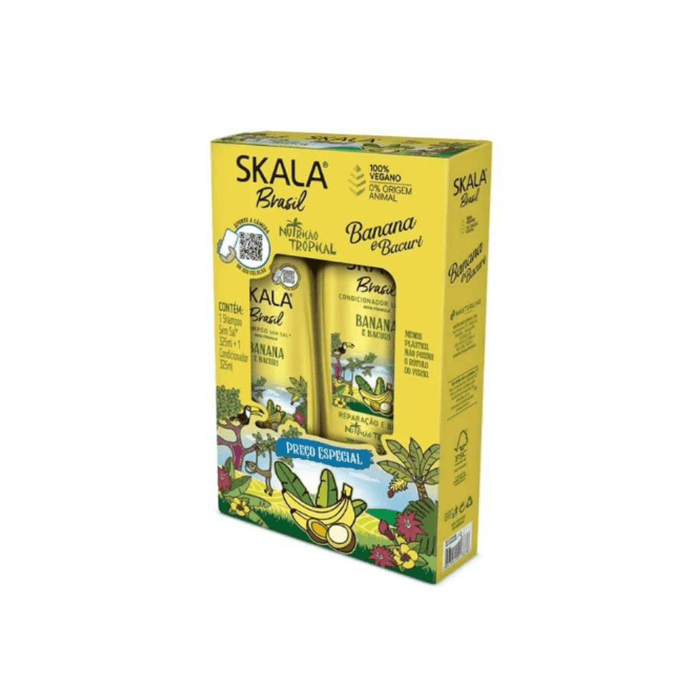 Skala Kit Banana E Bacuri Shampoo + Conditioner 650ml