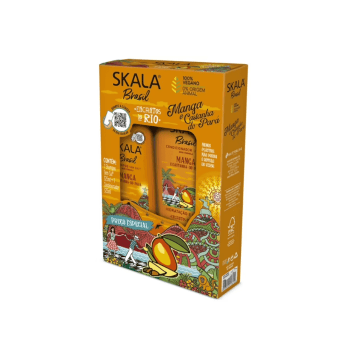 Skala Kit Manga E Castanha do Para Shampoo + Conditioner 650ml