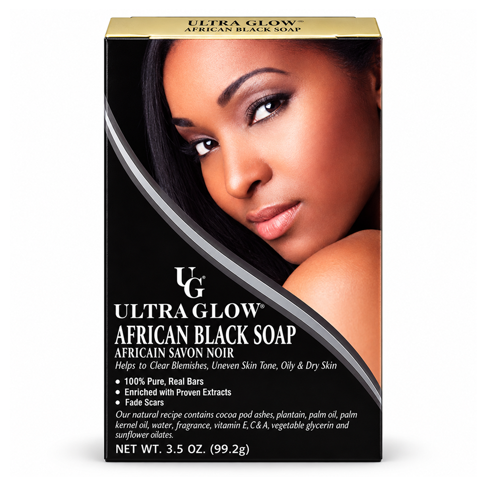 Ultra Glow Soap Black 3.5oz