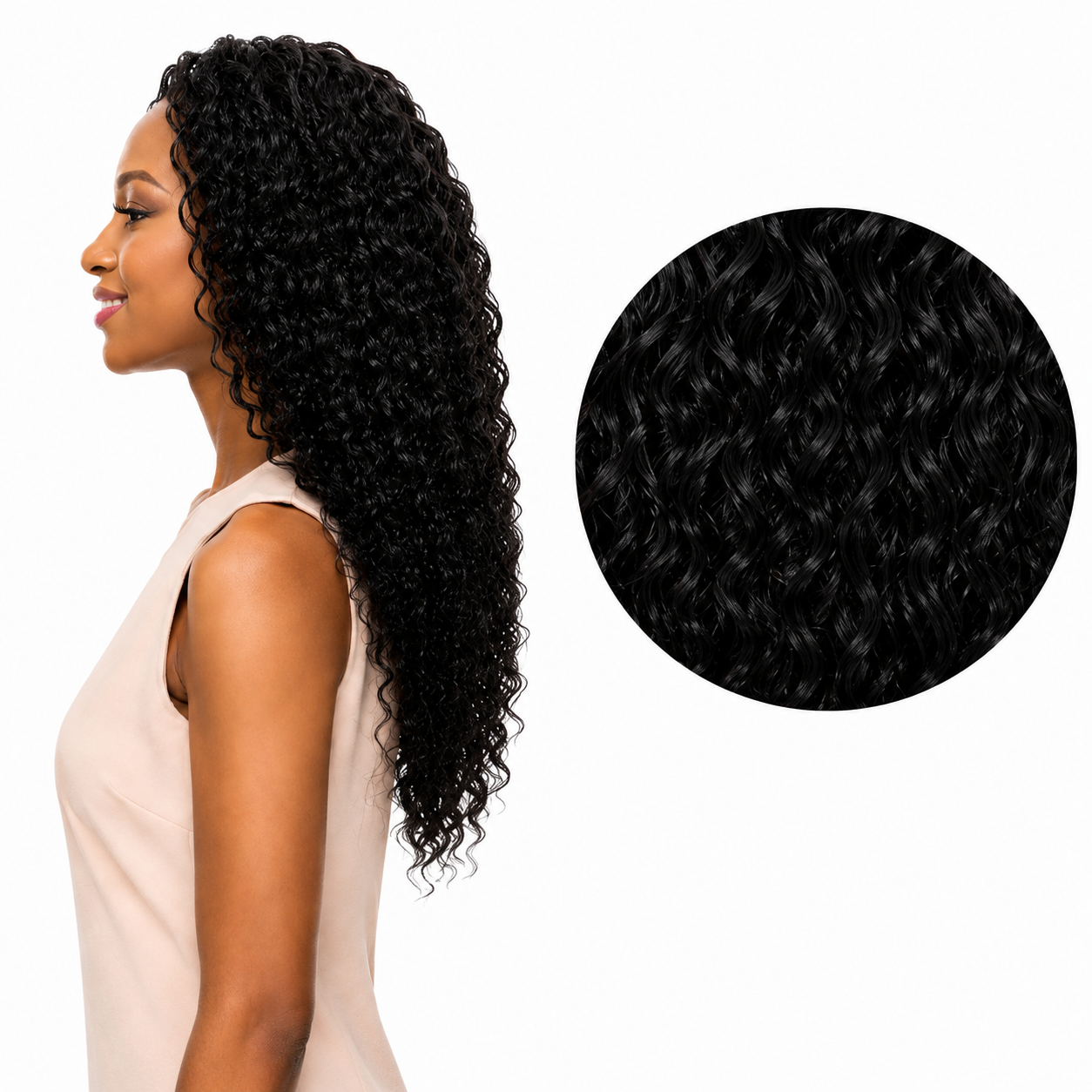 Sleek Fashion Idol 101 Synthetic Classic Brazilian Hair - Ivory Weave 18"