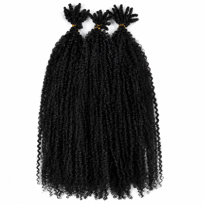 Kuknus Style Pre Streched Popp-In-Twist Bulk Synthetic Hair