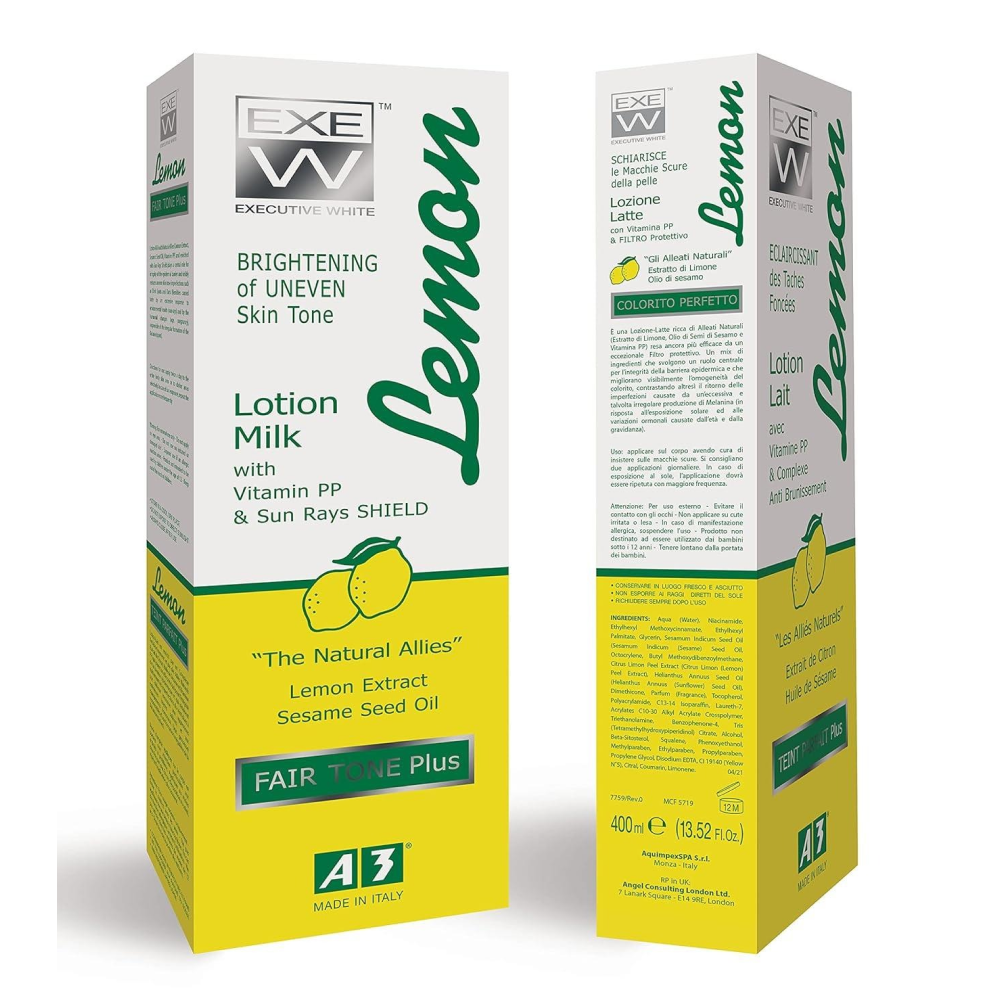 A3 Lemon Lotion Milk 400ml-All-Beauty and hair supply