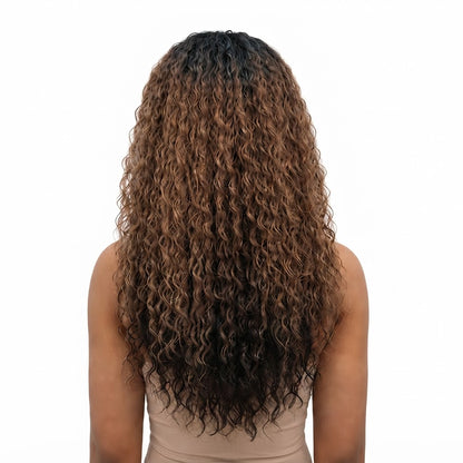 Kuknus HH Deep Wave - Synthetic Lace Front Wig
