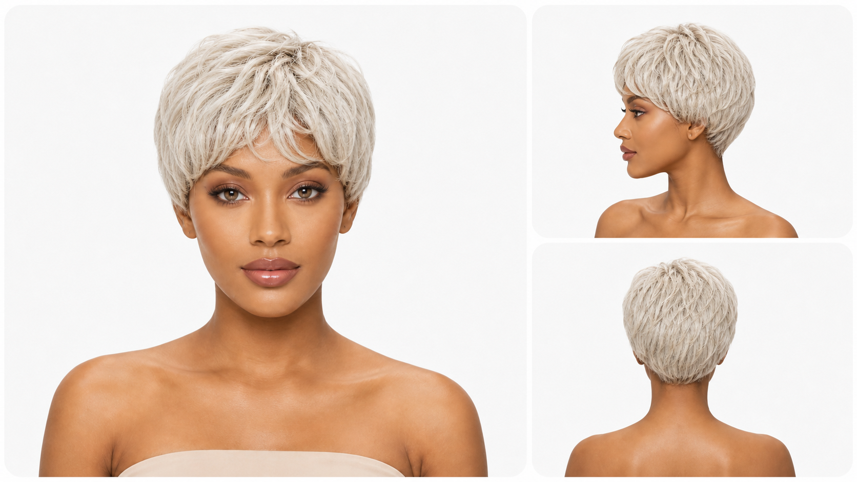 Wigoddess Style  Annie Synthetic Lace With Front Wig Short Bob