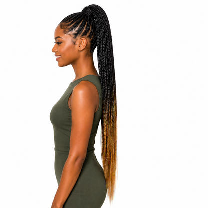 X-Pression 2X Pre-Stretched Synthetic Braids 24"