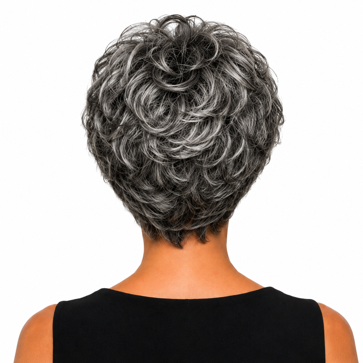 Kuknus Javeeria -  Premium Synthetic Short Curly wig