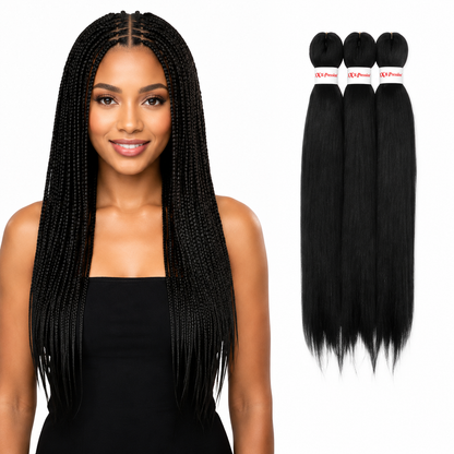 Kuknus Braids 3X Value Pack Pre-Stretched 16"