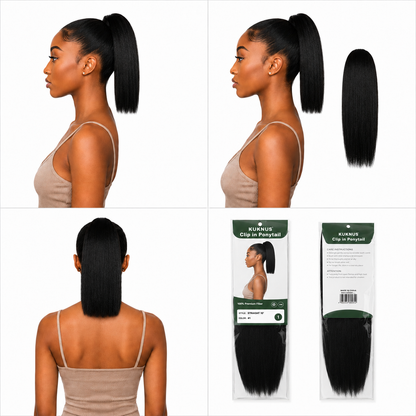 Kuknus Ponytail Style London Girl 10&