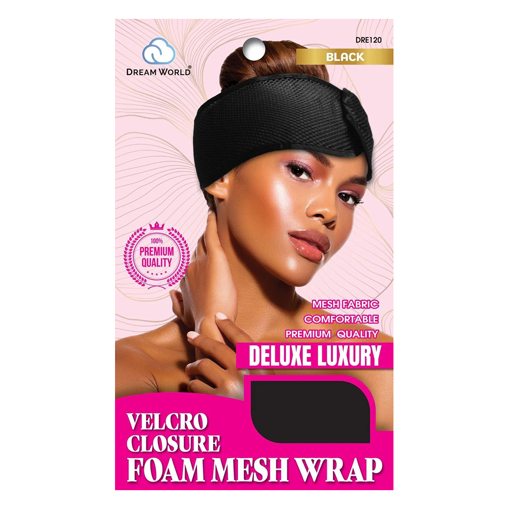 Dream World W-Mesh Wrap Foam Velcro Black