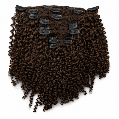 Kuknus Synthetic Water Wave Clip-In Hair Extensions 14"