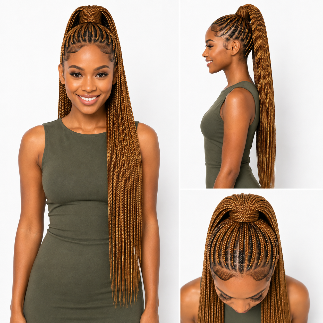 X-Pression 2X Pre-Stretched Synthetic Braids 24"