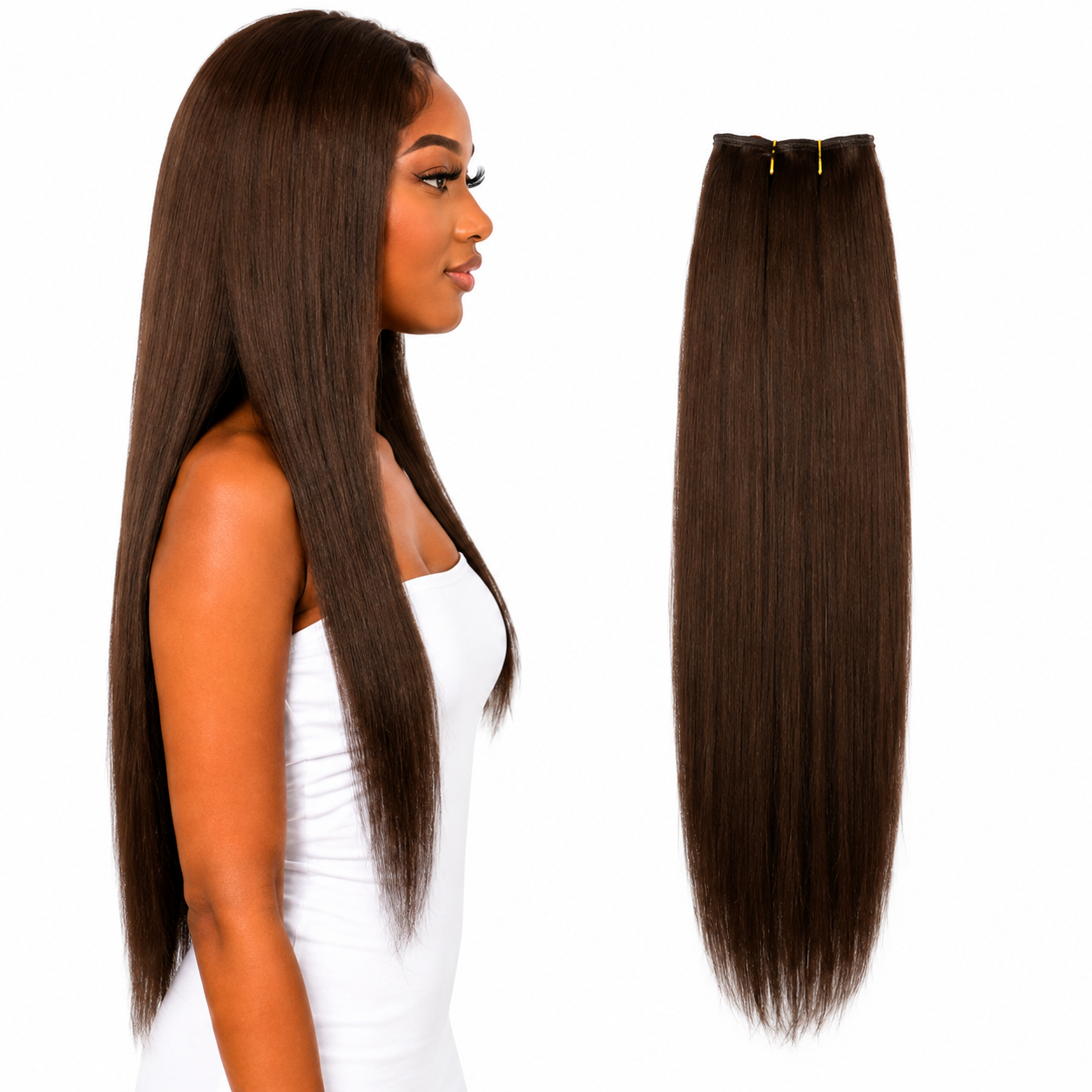 Ei Luxury 100% Unprocessed Virgin human hair Clip-in