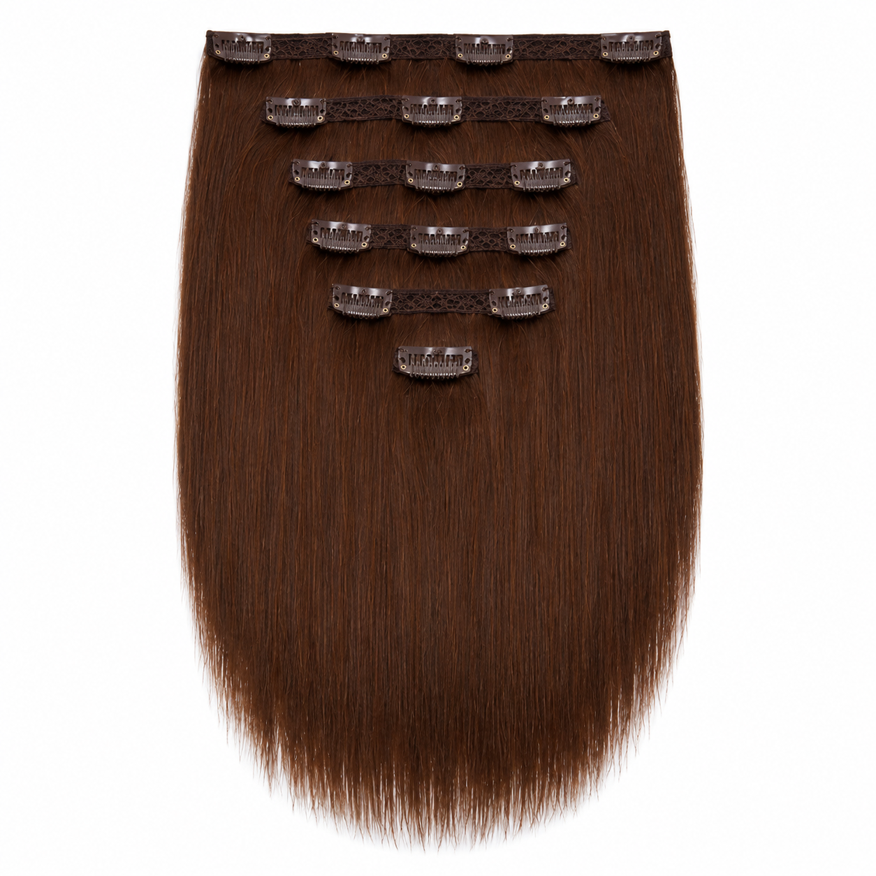 Sleek Fashion Idol 101 Synthetic Clip-In Hair Extensions 18"