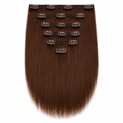 Sleek Fashion Idol 101 Synthetic Clip-In Hair Extensions 18"