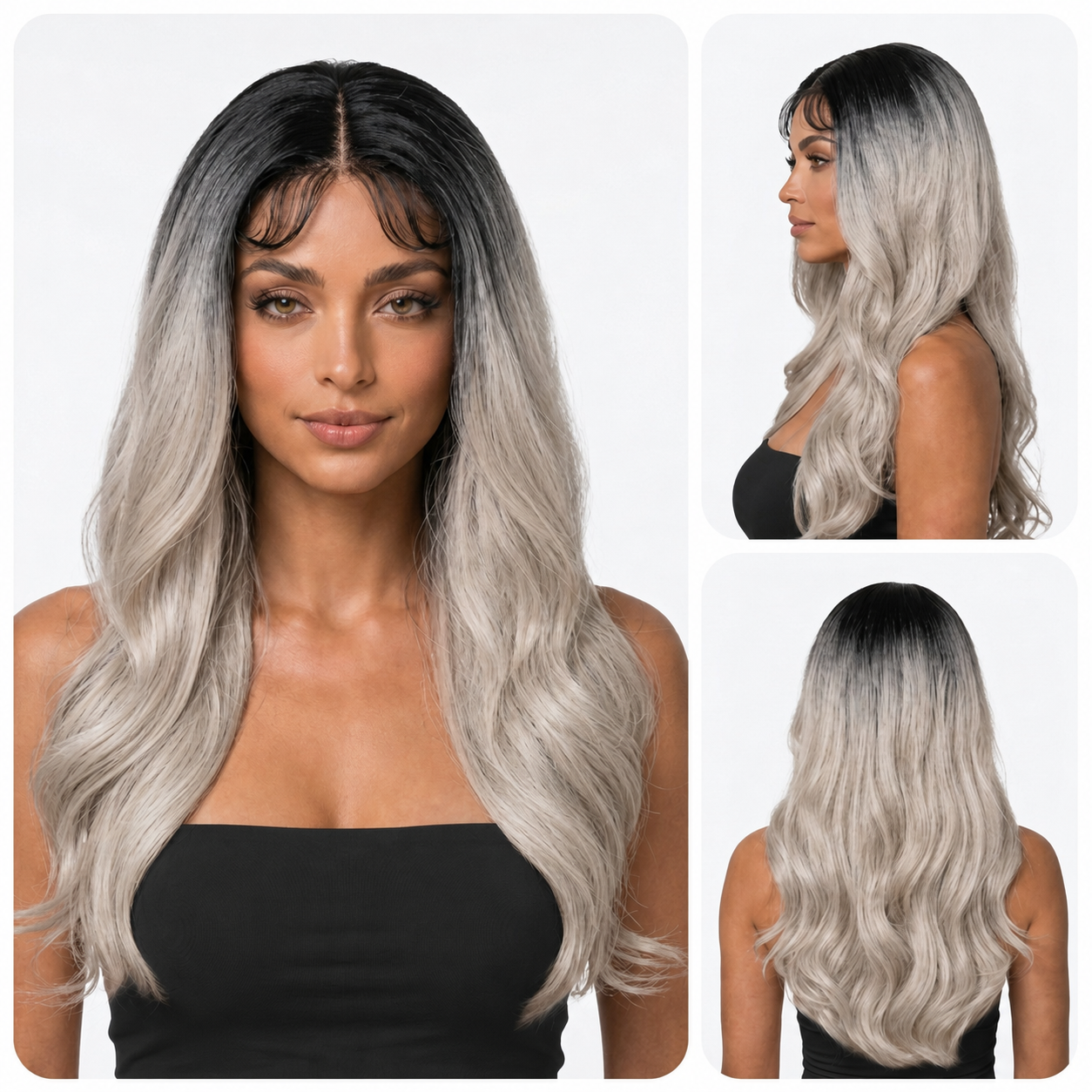 Kuknus Style Lace Presha Super Volume Lace wig With Natural Baby Hair Line