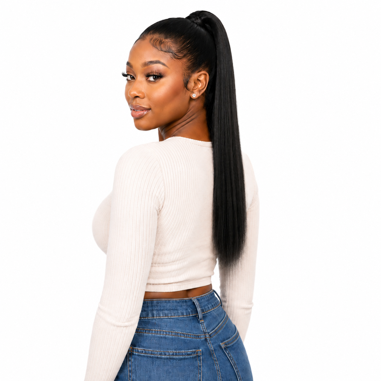 Darbro Doja Synthetic Yaki Style Ponytail 22&