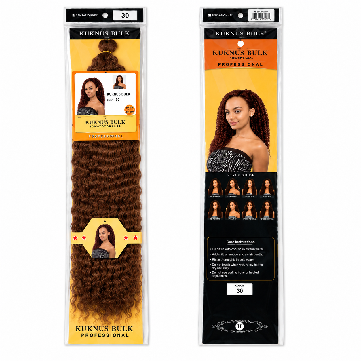 Kuknus Brazilian Bulk Synthetic Braiding Hair