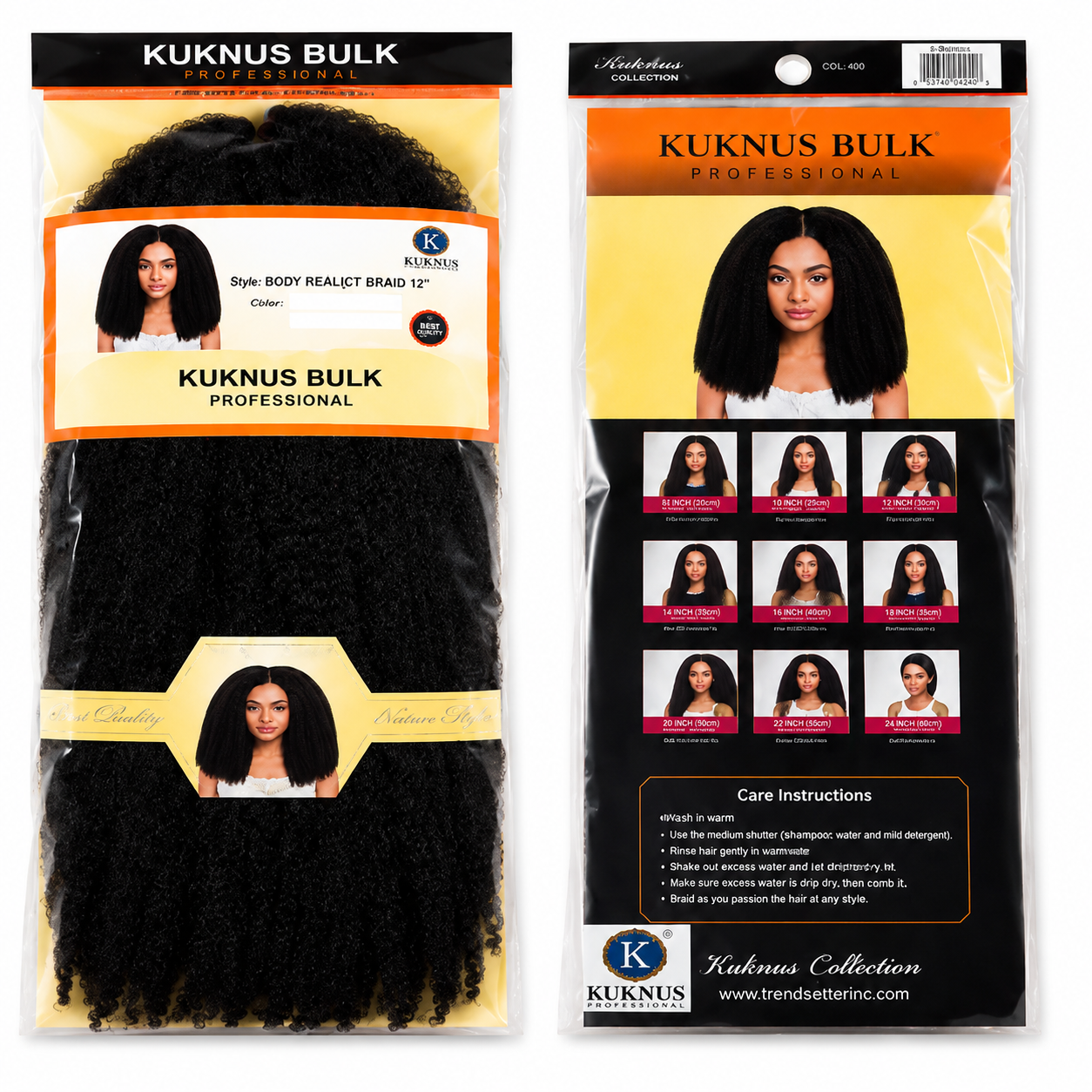 Kuknus Style Baby Marley Braid Bulk Synthetic Hair 14