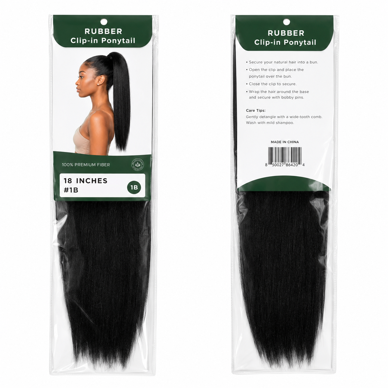 Kuknus Ponytail Style London Girl 18&