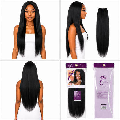 Ei Luxury 100% Unprocessed Virgin human hair Clip-in