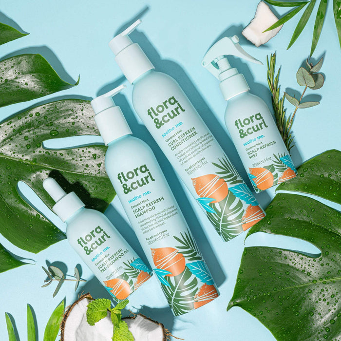 Flora & Curl  Coconut Mint Curl Refresh Conditioner 300ml