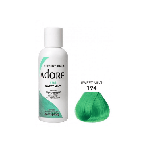 Adore Semi Permanent Hair Color #194 Sweet Mint 118ml - Beauty and Hair Supply