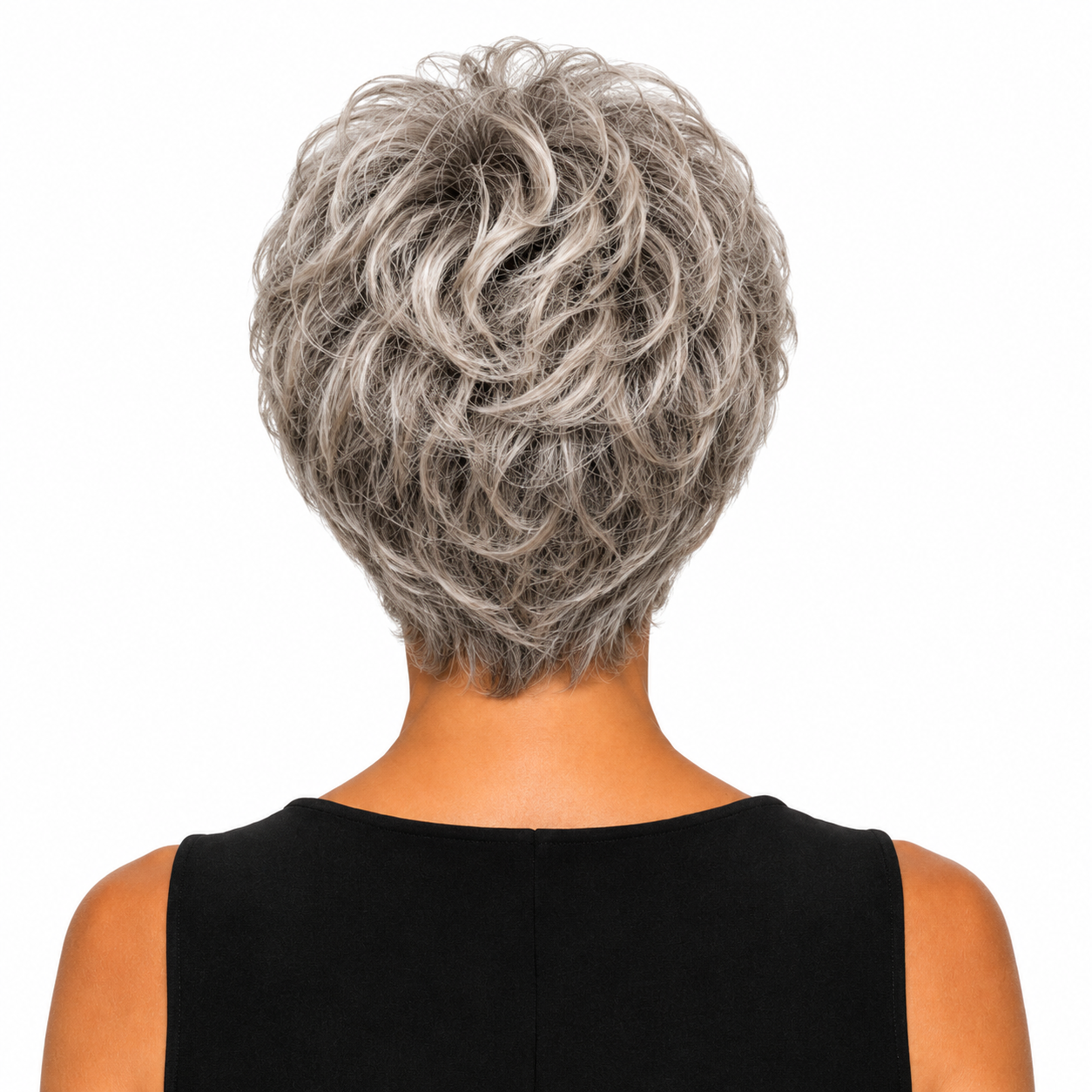Kuknus Javeeria -  Premium Synthetic Short Curly wig