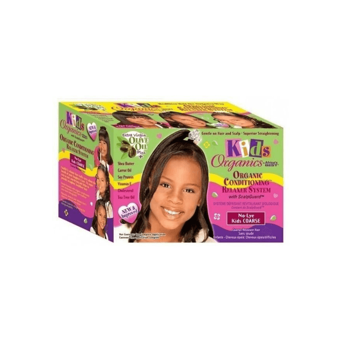 Africa's Best Kids Originals No-Lye Relaxer System Kit Super - Beauty and Hair Supply
