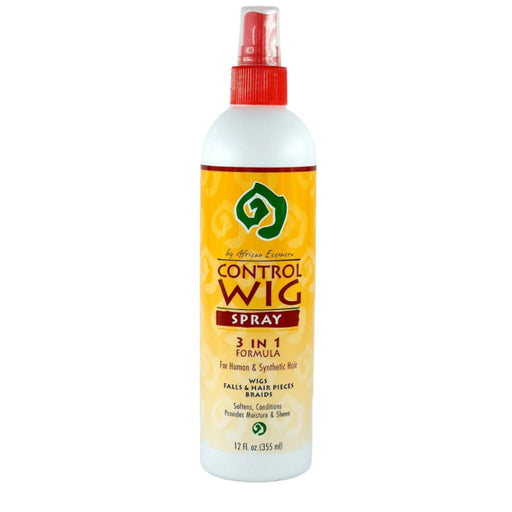 African Essence Control Wig Spray 3 in 1 Formula - 12 oz - Beauty and Hair Supply