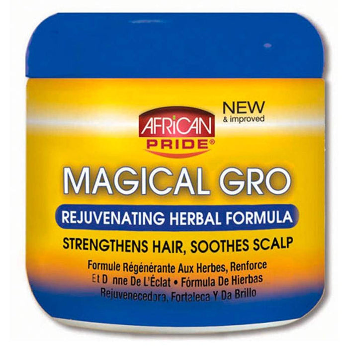 African Pride Gro Rejuvenating Herbal 237ml - Beauty and Hair Supply