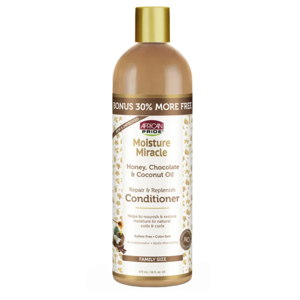 African Pride Moisture Miracle Conditioner 473ml-Moisturizing Conditioner-Beauty and hair supply