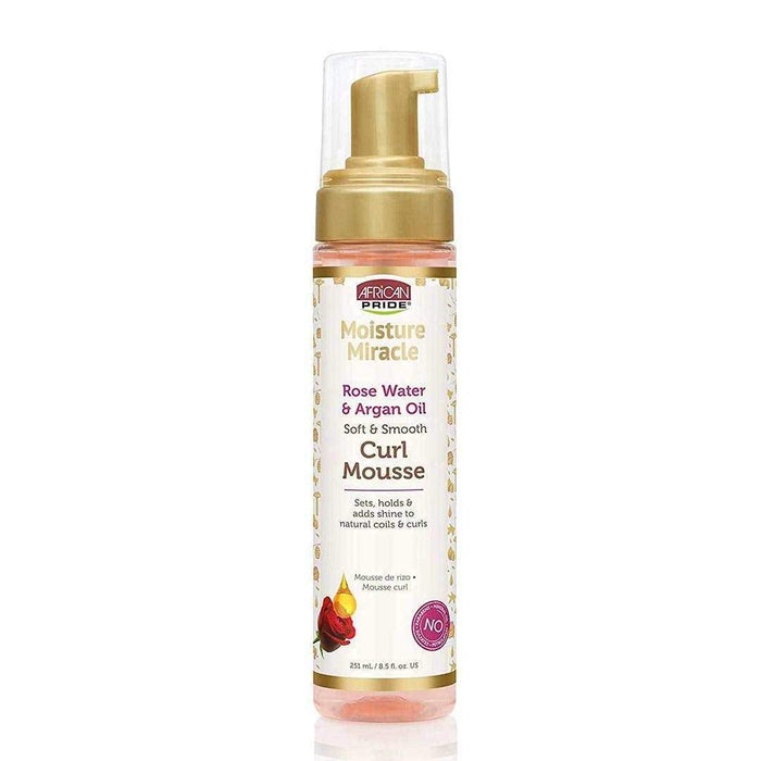 African Pride Moisture Miracle Curl Mousse 251ml - Beauty and Hair Supply