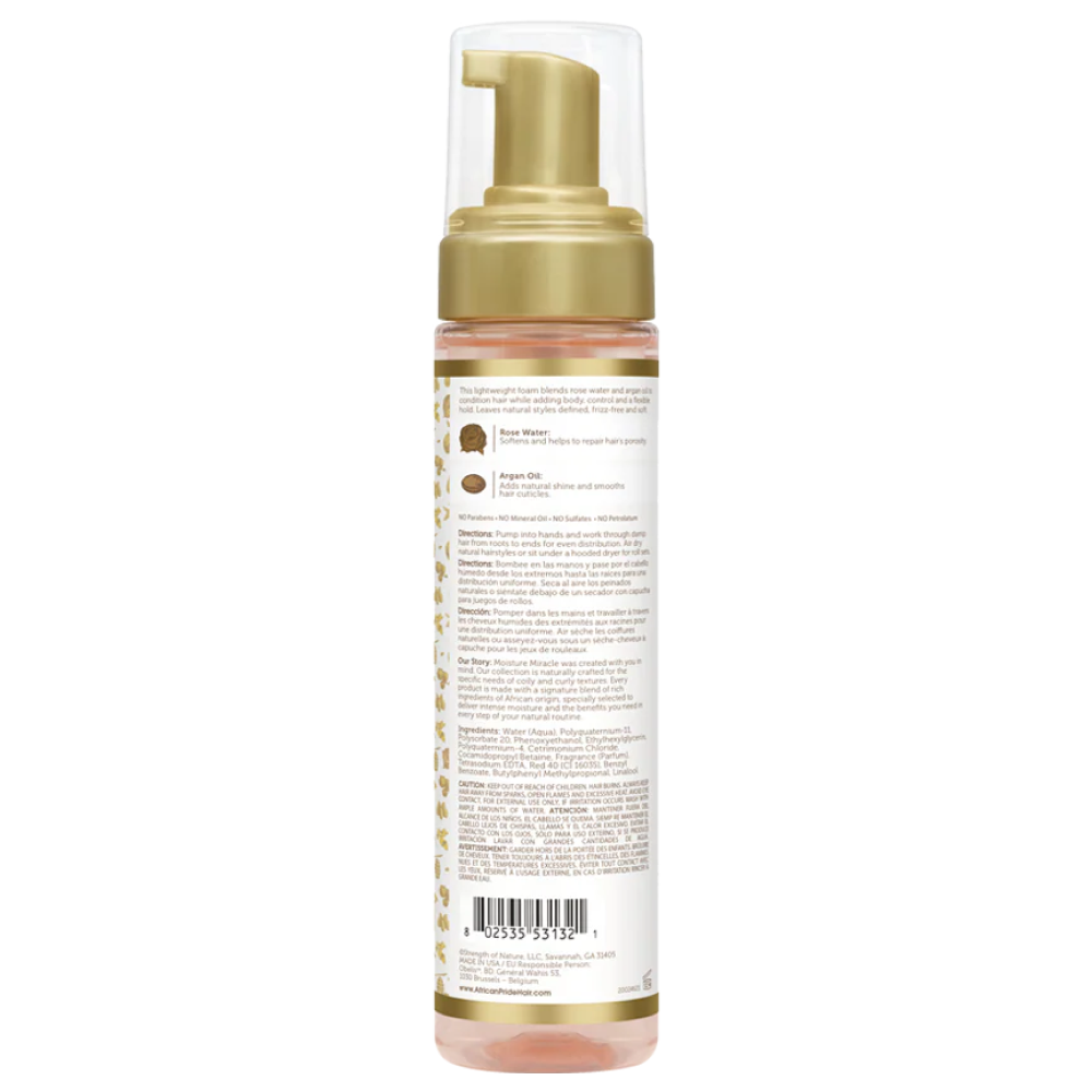 African Pride Moisture Miracle Curl Mousse 251ml-Styling Mousse-Beauty and hair supply