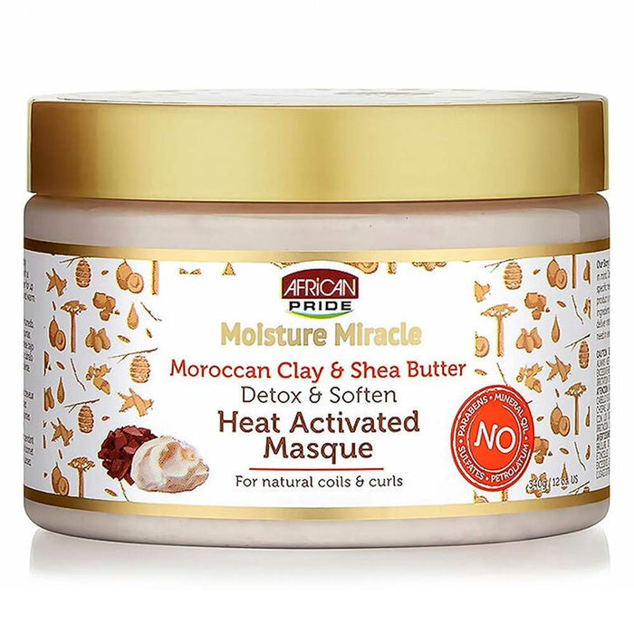 African Pride Moisture Miracle Heat Activated Masque 113g - Beauty and Hair Supply
