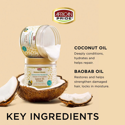 African Pride Moisture Miracle Leave-In Cream 425g-Leave-in Cream-Beauty and hair supply