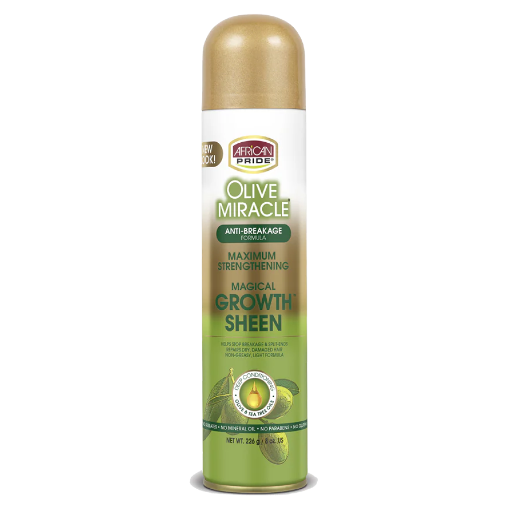 African Pride Olive Magical Growth Sheen 226g-Treatment-Beauty and hair supply