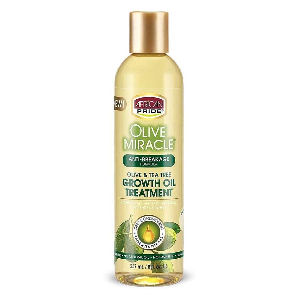 African Pride Olive Miracle Growth Oil 250ml-Hair Oil-Beauty and hair supply
