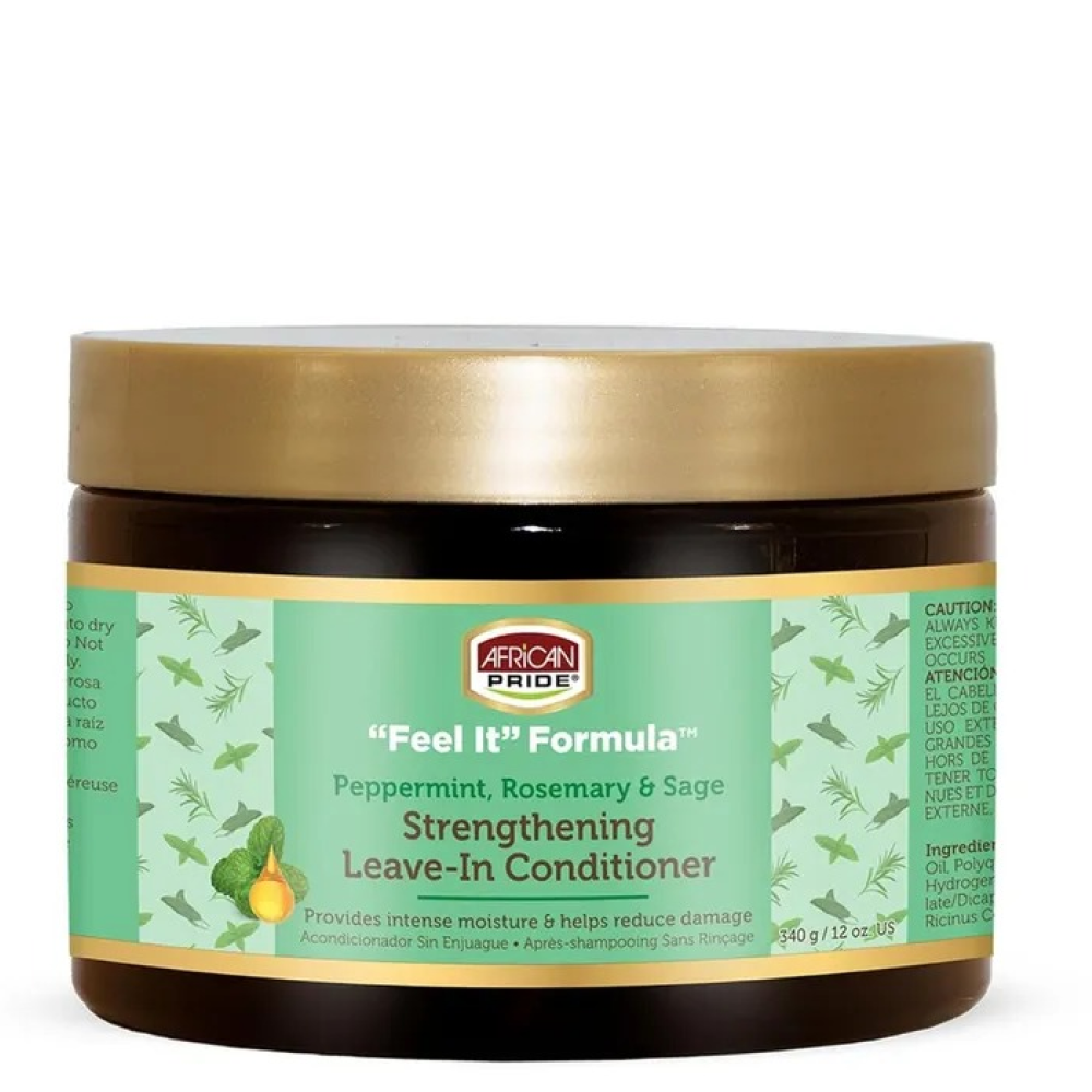 African Pride Peppermint &amp; Rosemary Leave-In 12oz-All-Beauty and hair supply
