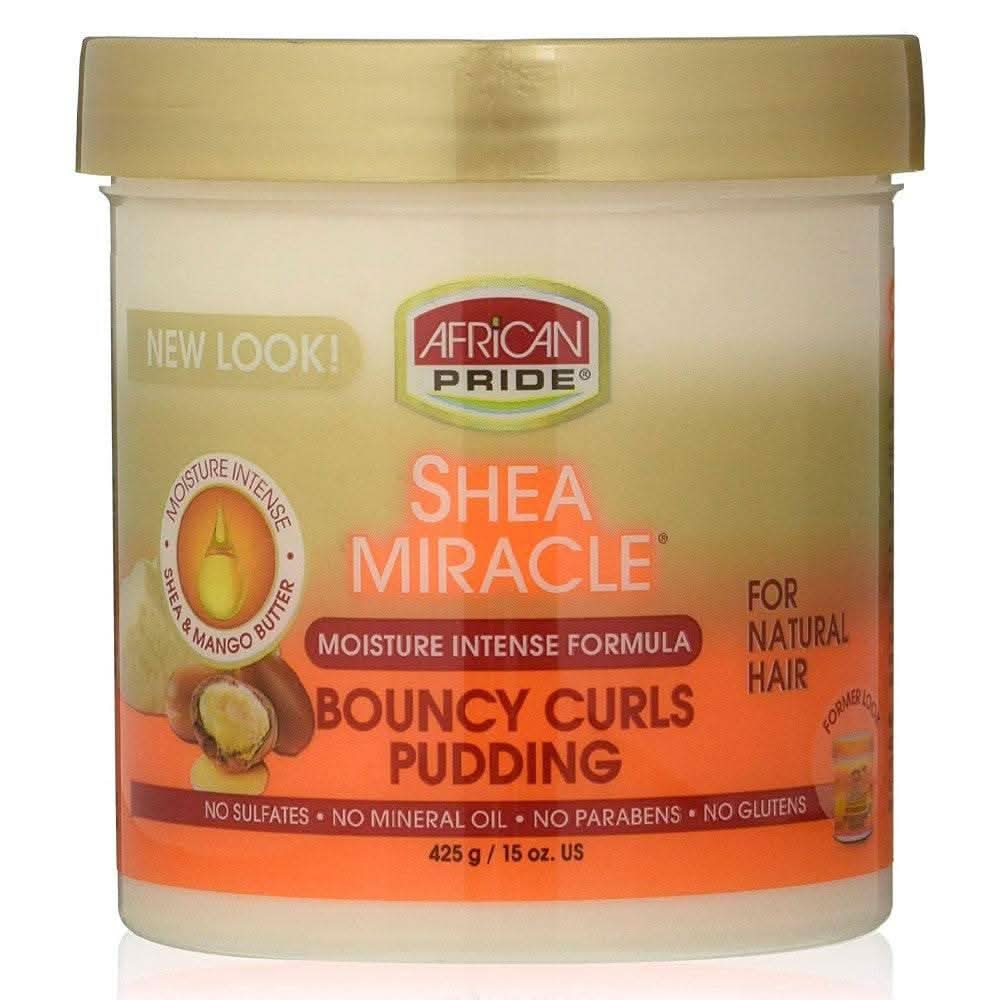 African Pride Shea Butter Miracle Pudding 300ml-Styling Cream-Beauty and hair supply
