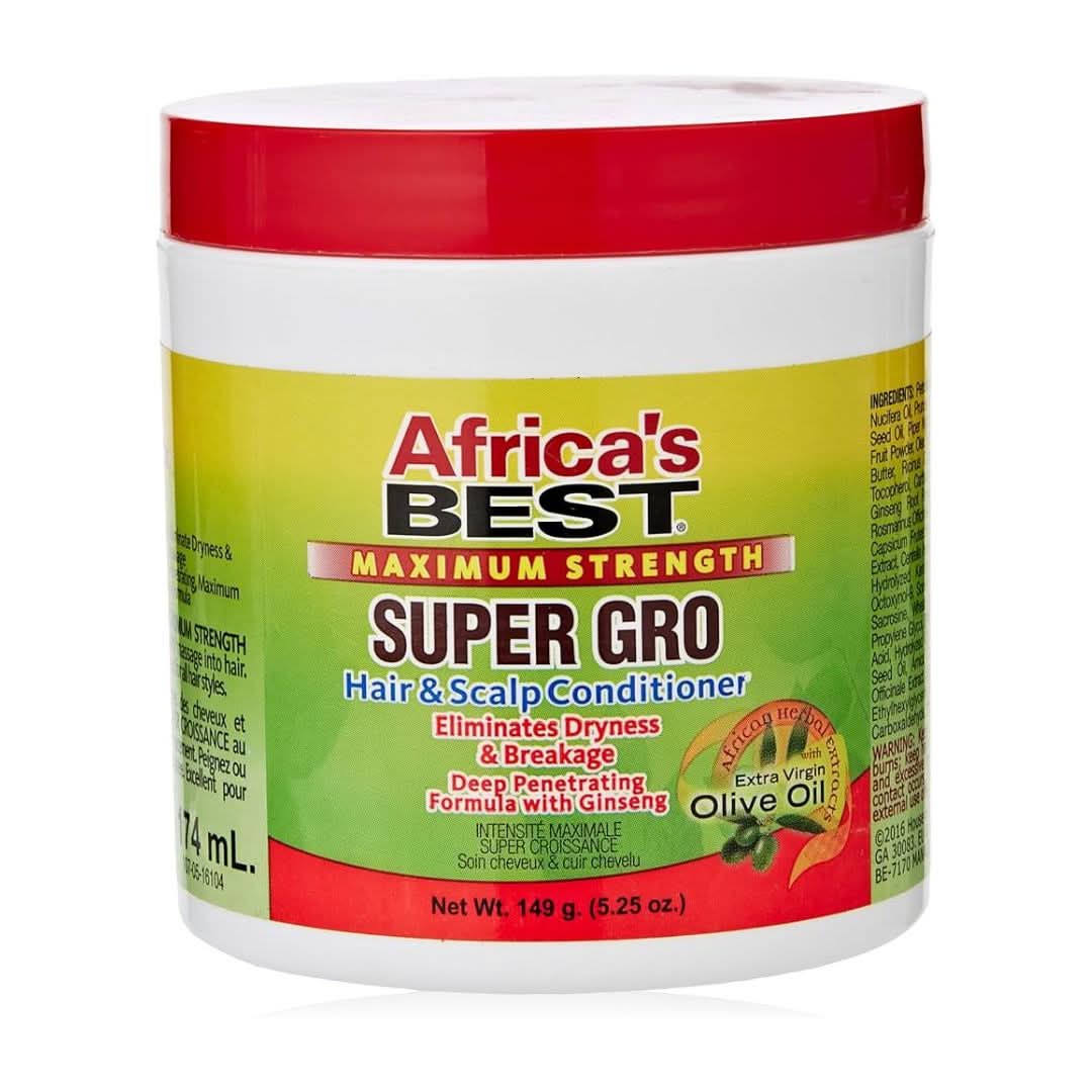 Africa´s Best Herbal Gro Super 5.25oz-Scalp Treatment-Beauty and hair supply