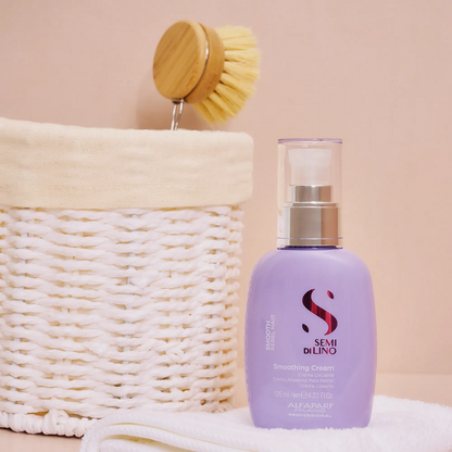 Alfaparf Milano Semi Di Lino Smoothing Cream 125ml-Hair Cream-Beauty and hair supply