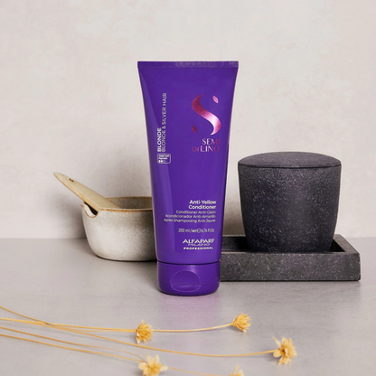 Alfaparf Sdl Blonde Anti-Yellow Conditioner 200ml-Toning Conditioner-Beauty and hair supply