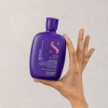 Alfaparf Sdl Blonde Anti-Yellow Shampoo 250ml-Toning Shampoo-Beauty and hair supply