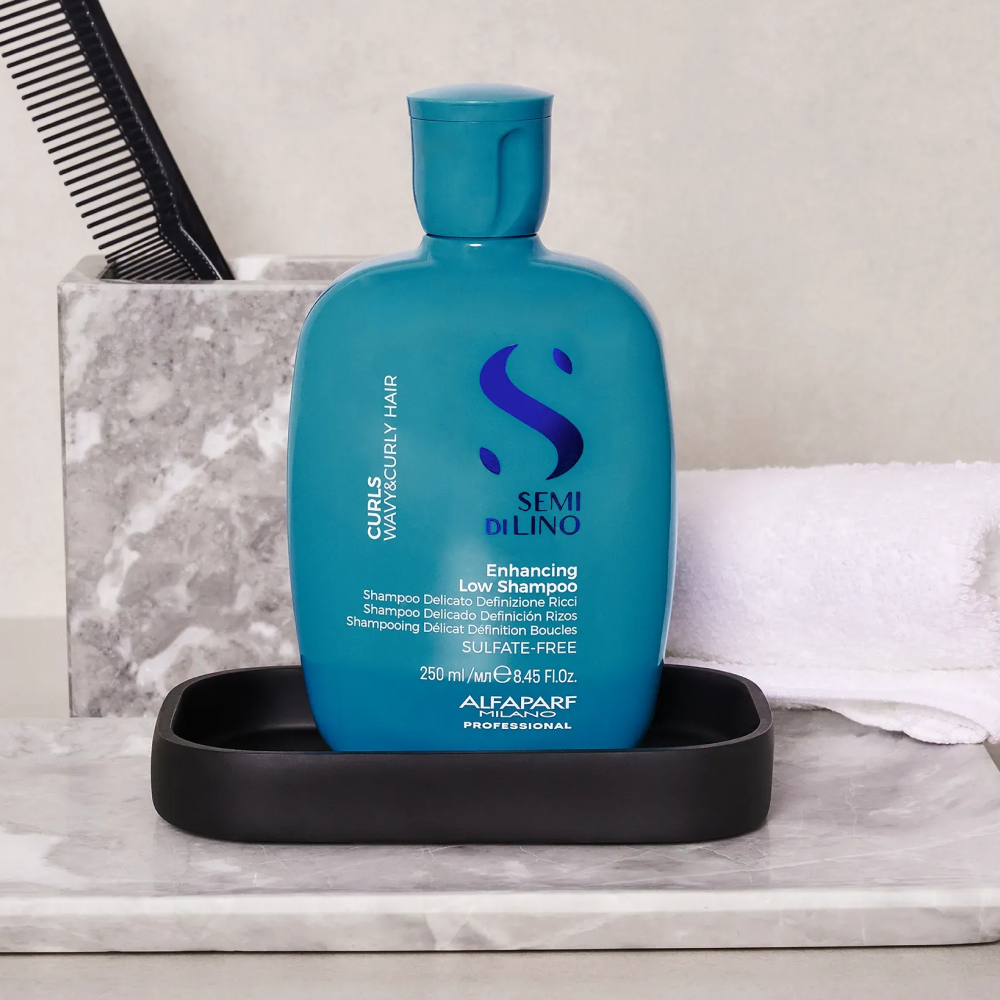 Alfaparf Semi Di Lino Curls Enhancing Low Shampoo 250ml-Gentle Shampoo-Beauty and hair supply