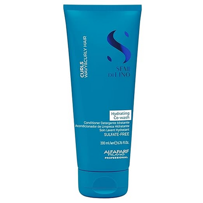 Alfaparf Semi Di Lino Curls Hydrating Co-Wash 200ml-Co-Wash-Beauty and hair supply
