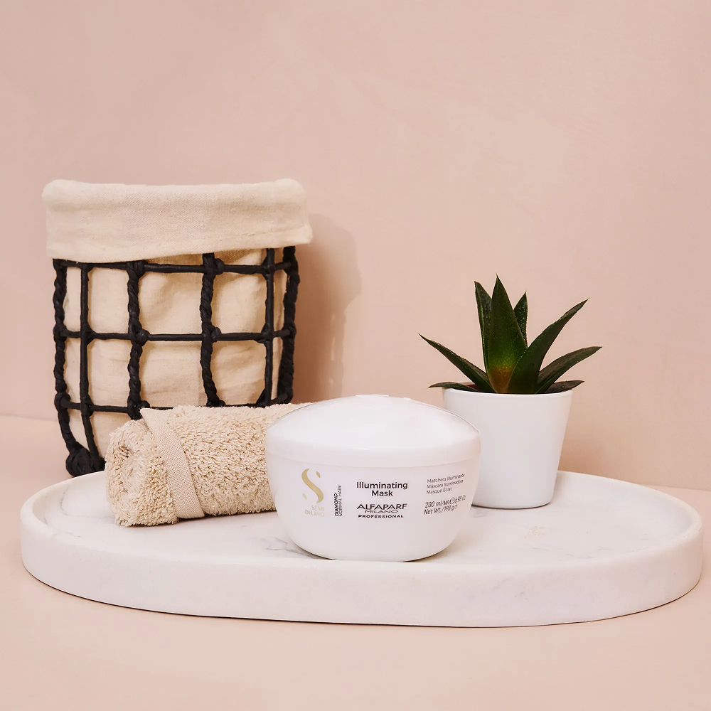 Alfaparf Semi Di Lino Daimond illuminating Mask-Hair Mask-Beauty and hair supply