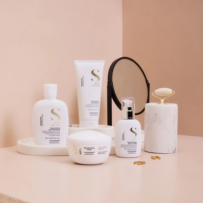 Alfaparf Semi Di Lino Diamond Illuminating Conditioner 200ml-Moisturizing Conditioner-Beauty and hair supply