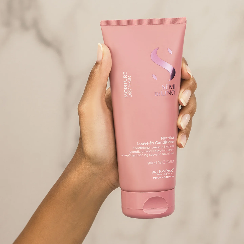 Alfaparf Semi Di Lino Moisture Nutritive Leave-In Conditioner 200ml-Leave-in Conditioner-Beauty and hair supply