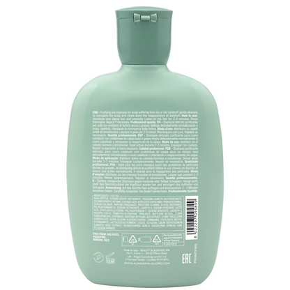 Alfaparf Semi Di Lino Scalp Rebalance Purifying Low Shampoo 250ml-Scalp Care Shampoo-Beauty and hair supply